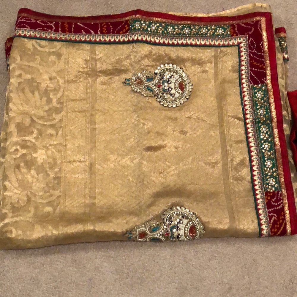 Silk lovely designer sari